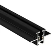 Užglaistomas magnetinės sistemos ZAMBELIS MAGNETIC 3MM bėgelis, juodas, TRIAC/DALI, 48V, 1m, 25128