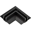 Užglaistomo magnetinės sistemos ZAMBELIS MAGNETIC 5MM bėgelio horizontalus kampinis sujungimas, matinės juodos sp., 2517
