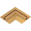 Užglaistomo magnetinės sistemos ZAMBELIS MAGNETIC 6MM bėgelio horizontalus kampinis sujungimas, 24V, žalvario sp., 25225