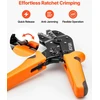 Užspaudimo replės VEVOR SN-68B, 0,25–4 mm²