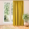 Homede Užuolaida 420×270 cm iš chenille, garstyčių spalvos