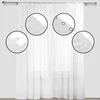 Homede Užuolaida balta 140×270 cm KRESZ FLEX HOM