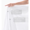 Užuolaida su daugiafunkce juosta Restilo Cloud 140 × 250 cm, balta