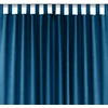 Užuolaida su kilpomis AmeliaHome Milana Chenille Indygo 220 × 225 cm