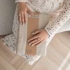 Užuolaida su klostėmis cappuccino spalvos viskozės audinio