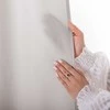 Užuolaida su klostėmis sidabrinės spalvos