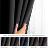 Užuolaida šviesos nepraleidžianti klostuota juoda