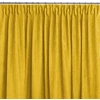Homede Užuolaidos 140×270 cm iš chenilės garstyčių spalvos