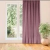 Homede Užuolaidos 140×270 cm lilacinės Chenille Flex