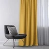 Homede Užuolaidos 140×300 garstyčių spalvos Carmena