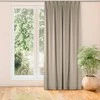 Užuolaidos 220×245 cm smėlio spalvos BRAID FLEX CARMENA