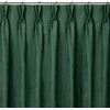 Homede Užuolaidos 220×245 cm tamsiai žalia CHENILLE FLEX