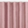 Homede Užuolaidos 280×245 cm iš chenilės rožinės spalvos