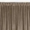 Užuolaidos aksominės 400×270 smėlio spalvos