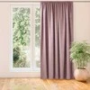 Homede Užuolaidos iš chenilės 280×225 cm rožinė