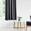 Homede Užuolaidos iš chenille 280×270 tamsiai pilkos