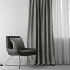 Homede Užuolaidos pilkos 280×245 Chenille