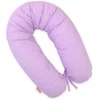 Užvalkalas nėščiosios pagalvei Longer violetiniais taškeliais