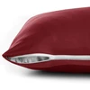 DecoKing Užvalkalas pagalvei 20×120 cm bordo spalvos