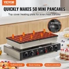 Vaflinė VEVOR komercinis olandiškų blynų kepėjas 1700W, 50vnt
