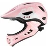 Rockbros TT-32002 Rabbit Children's Bike Helmet with Detachable Chin Size M (54-58) - Rožinė