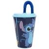 Disney Stitch puodelis su šiaudeliu 430 ml