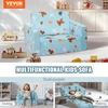 VEVOR Sulankstoma vaikiška sofa-lova 2-in-1