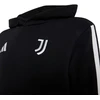 Vaikiškas „adidas“ „Juventus“ futbolo klubo džemperis su gobtuvu, juodas, KF9867