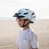 Dviratininko šalmas dziecięcy MTB Wozinsky su odpinanym daszkiem 48-52 cm - Šviesiai mėlynas
