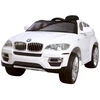 Vaikiškas elektromobilis BMW X6, baltas