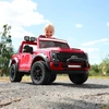 Vaikiškas elektromobilis Ford F450, raudonas