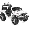 Vaikiškas elektromobilis Jeep Wrangler Rubicon, Baltas