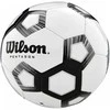 Vaikiškas futbolo kamuolys dydis 3 juodai baltas Wilson
