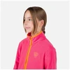 Vaikiškas/Jaunimo Džemperis su Užtrauktuku Rossignol Strawpile Fleece Fz Rožinė