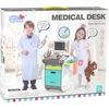 Lean Toys Žaislinis daktaro rinkinys su vežimėliu ir priedais LeanToys