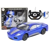 Lean Toys Mėlynas nuotolinio valdymo automobilis 1:16 su šviesomis