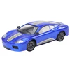 Lean Toys Mėlynas nuotolinio valdymo automobilis 1:16 su šviesomis
