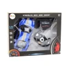Lean Toys Mėlynas nuotolinio valdymo automobilis 1:16 su šviesomis