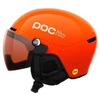 Vaikiškas slidinėjimo šalmas POC POCito Obex Visor, oranžinis
