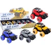 Lean Toys Metalinis visureigis 1:32 su guminiais ratais ir efektais