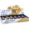 Lean Toys Metalinis visureigis 1:32 su guminiais ratais ir efektais