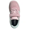 Vaikiški „Adidas Breaknet Sleek“ rožiniai ir mėtų spalvos bateliai JS0136