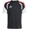 Vaikiški adidas Tiro 26 League marškinėliai, juodi ir raudoni KB1326