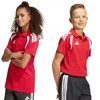 Vaikiški adidas Tiro 26 League polo marškinėliai, raudoni KF3408