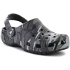 Vaikiški „Crocs Classic Camouflage Clog K“ klumpės, juoda/pilka spalva, 211879-0DD