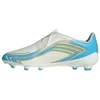 Vaikiški futbolo bateliai Adidas F50 Messi League LL FG, balti ir mėlyni, IH1907