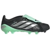 Vaikiški futbolo bateliai adidas Predator League FT FG, juodi ir žali