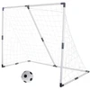 Ikonka Vaikų futbolo vartai 2in1 143x110x70cm