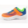 Vaikiški įsispiriami bateliai Skechers Microspec Advance, oranžiniai ir mėlyni