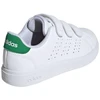 Vaikiški laisvalaikio bateliai adidas Advantage Base 2.0 balti IE9019